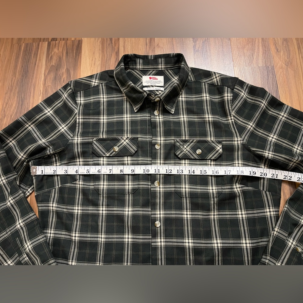 Fjällräven Women Fjallglim Stretch Plaid Button-Up Shirt - Picture 9 of 10